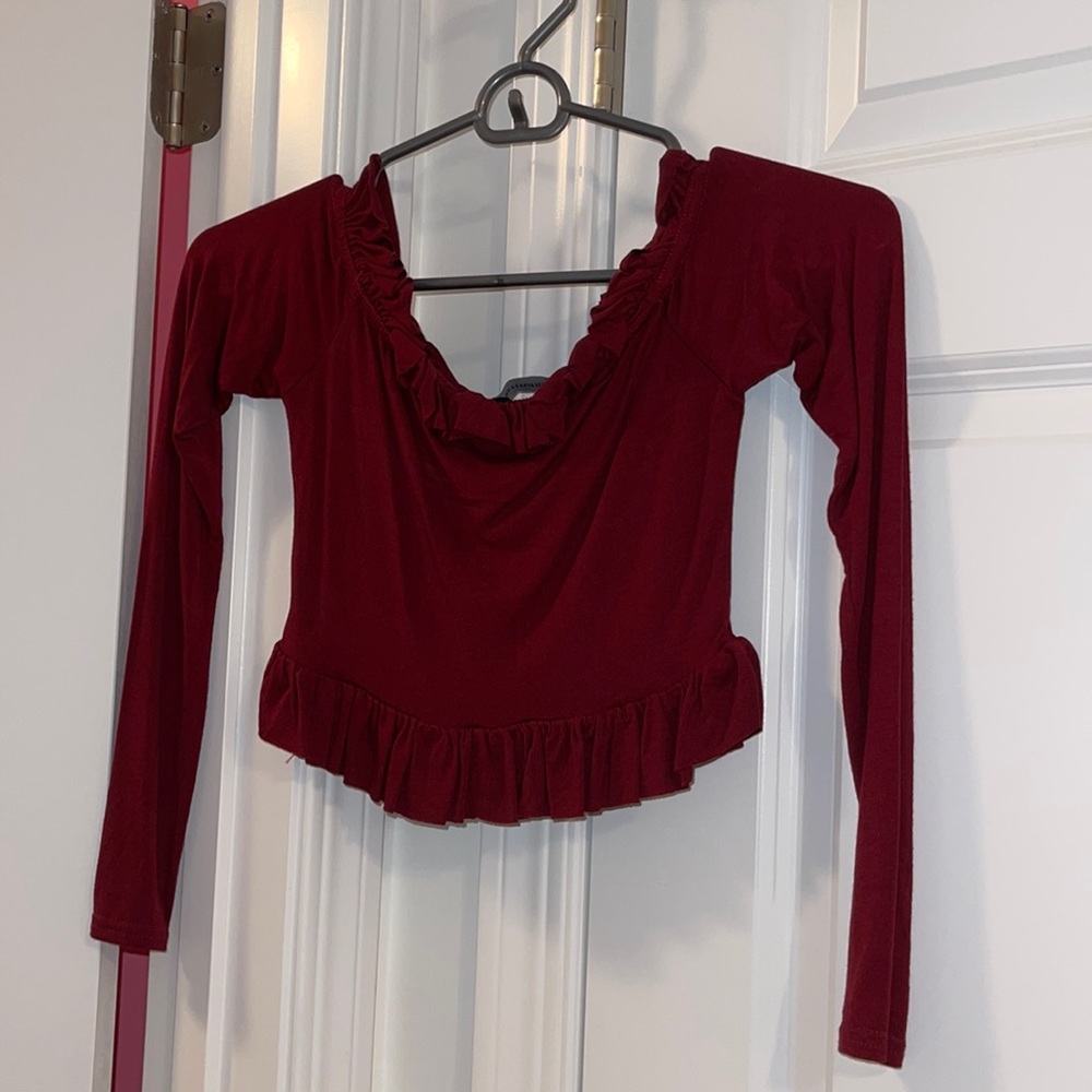 off shoulder top